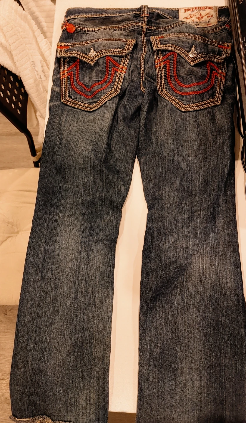 rare True Religion Jeans straight leg - photo 3