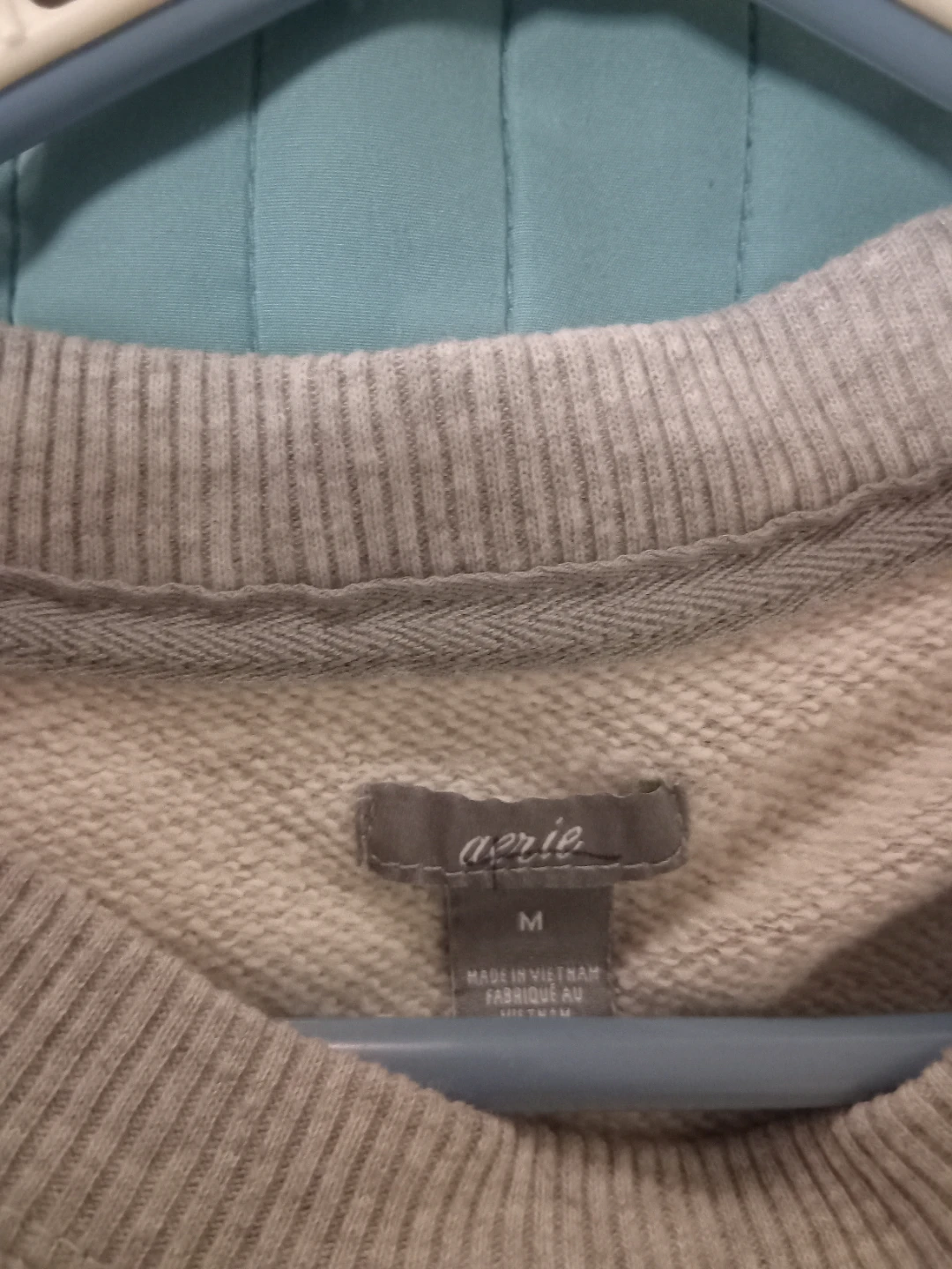 Aerie 'Maybe Later' Grey Sweatshirt - Size M - photo 2