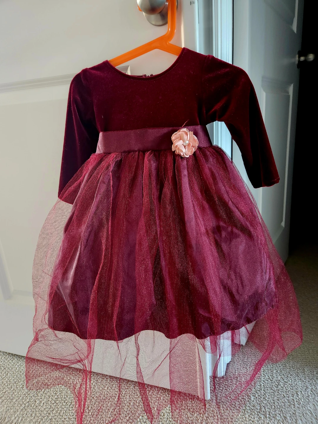 Holly Lilli Burgundy Dress (18-24 months)