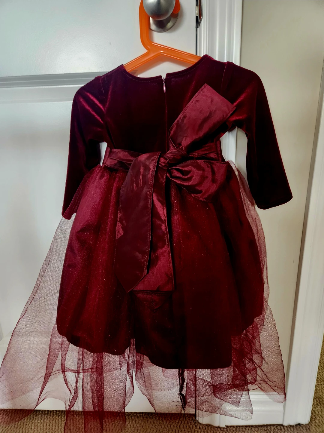 Holly Lilli Burgundy Dress (18-24 months) - photo 4