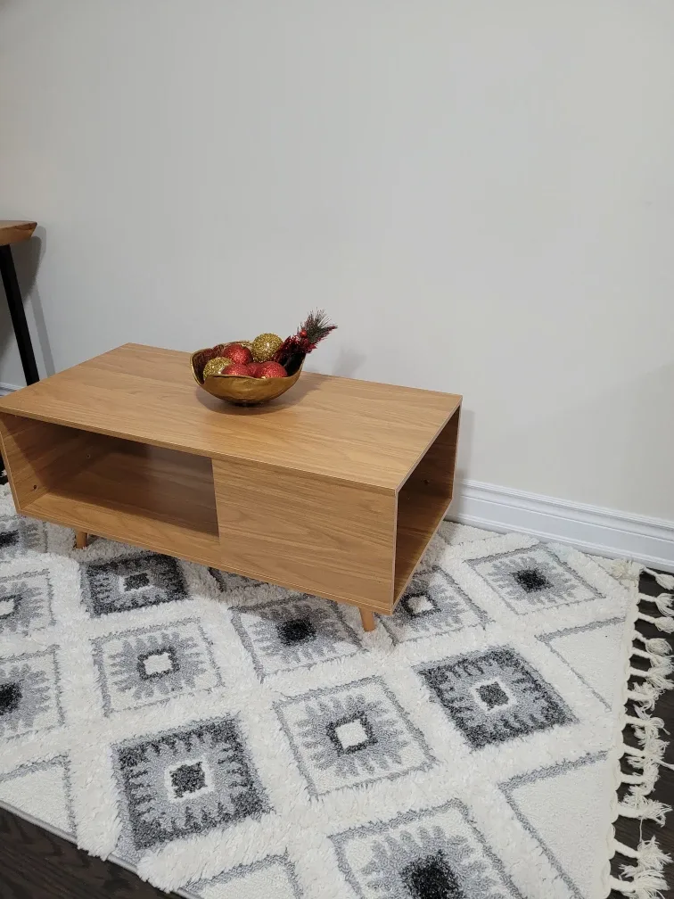 Light Wood Coffee Table image indicator(2)