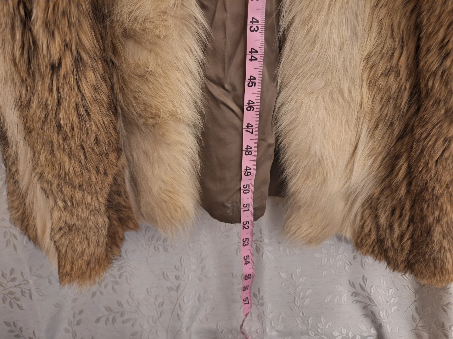 Vintage Real Fox Fur Coat - photo 2