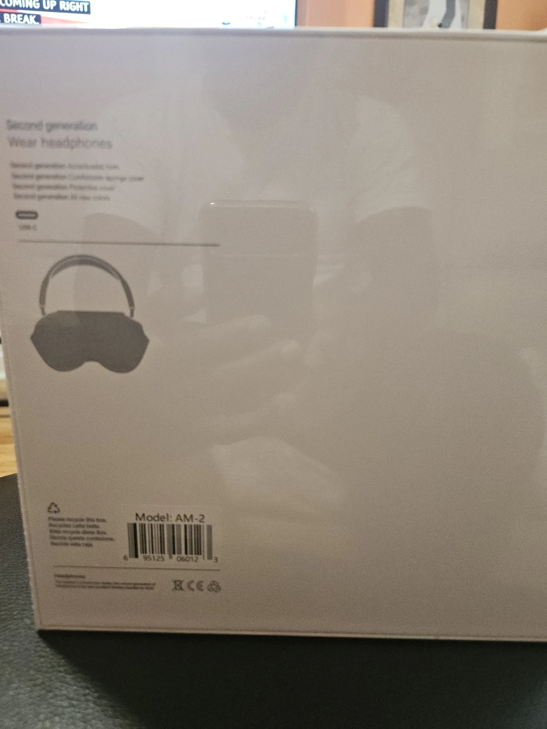 Second Generation Wear Headphones AM-2 - photo 2