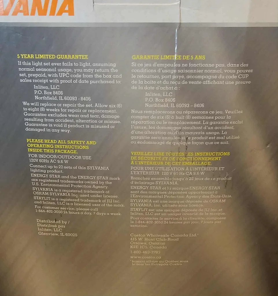 Pure White Sylvanna Stay-Lit Platinum LED Mini Lights image indicator(6)