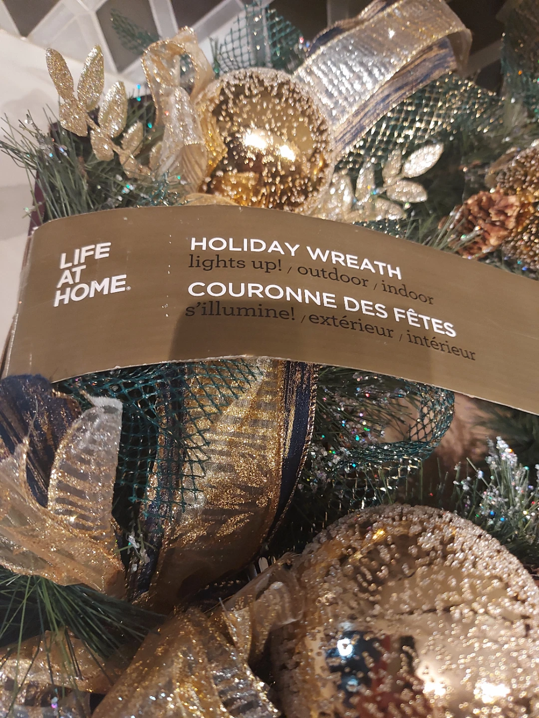 20" Wreath with lights - photo 2