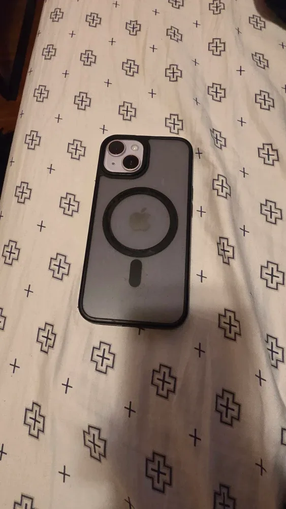 iPhone 14 Purple with Privacy Screen & Case image indicator(9)