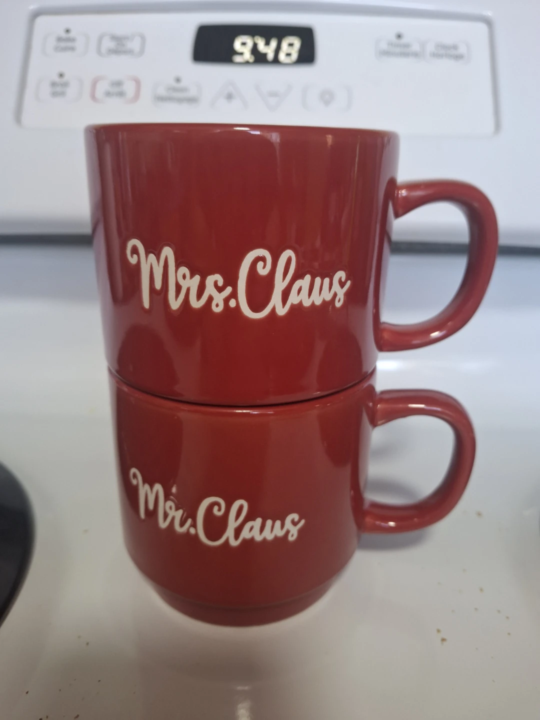 Mr. & Mrs. Claus Mugs - Holiday Cheer!
