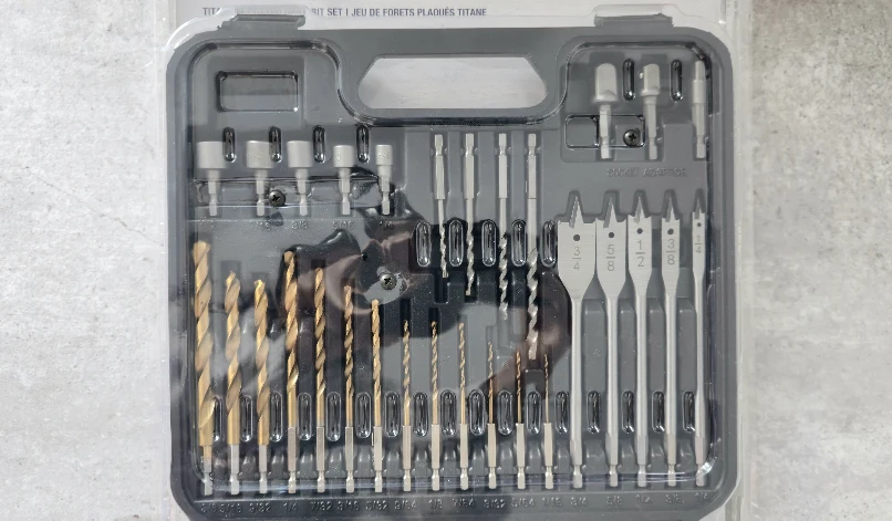Mastercraft Titanium-Coated Drill Bit & Socket Set, 100-pc - photo 2