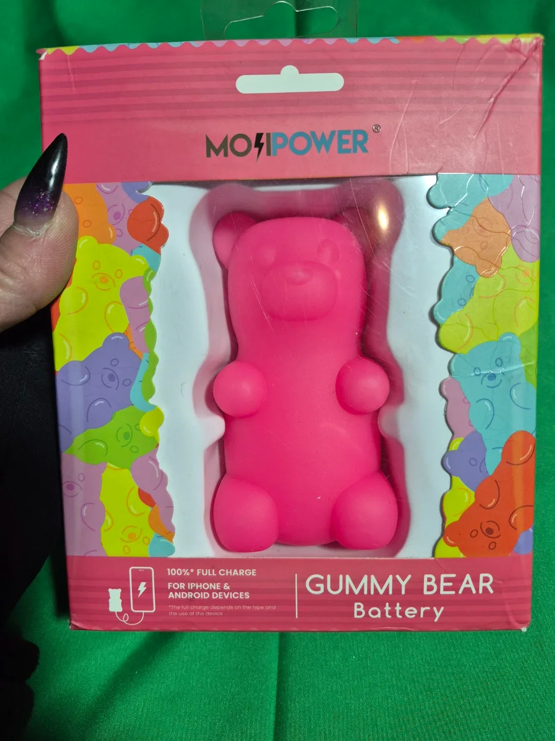 Moshi Power Gummy Bear 2600 Power Bank - Pink