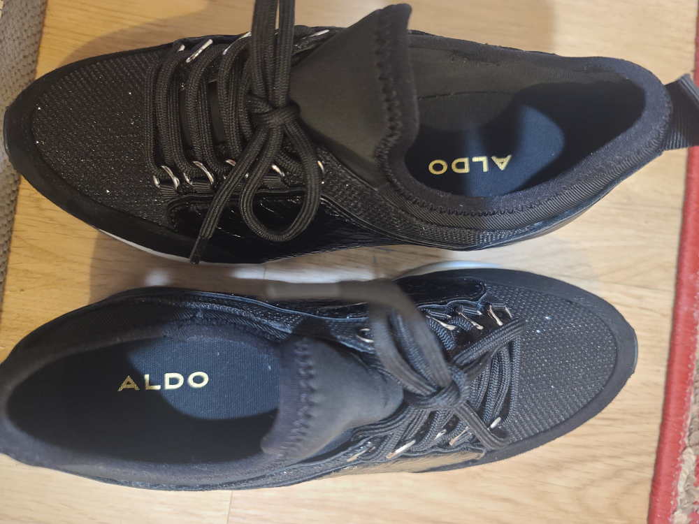 ALDO Black Sneakers, Size 6 - photo 2