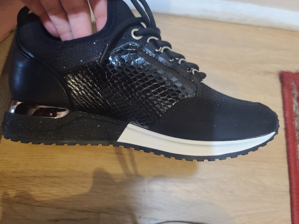 ALDO Black Sneakers, Size 6 - photo 4