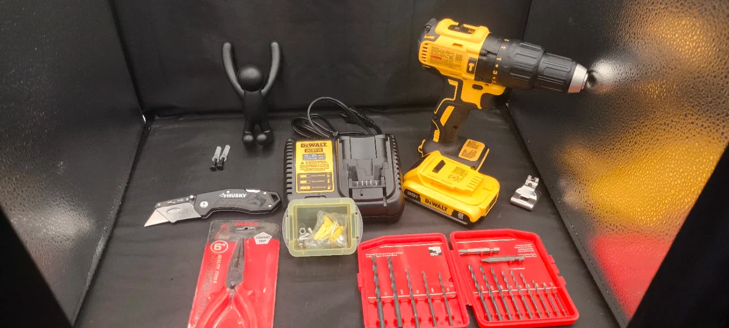 DeWalt Cordless Drill Kit w/ Charger & Accessories