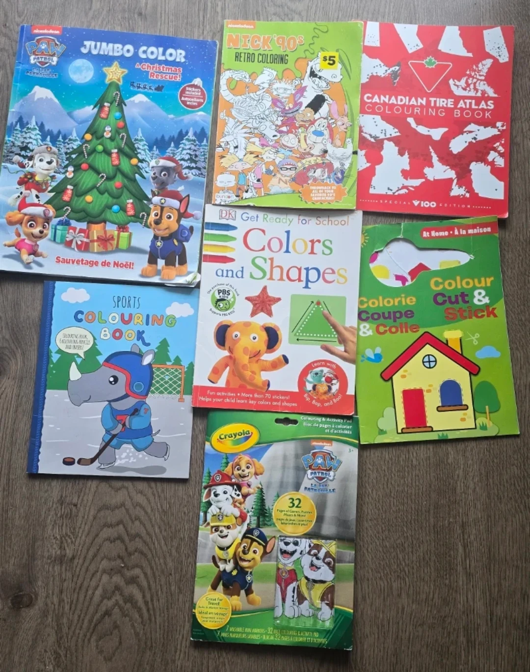 Kids Colouring Books Bundle