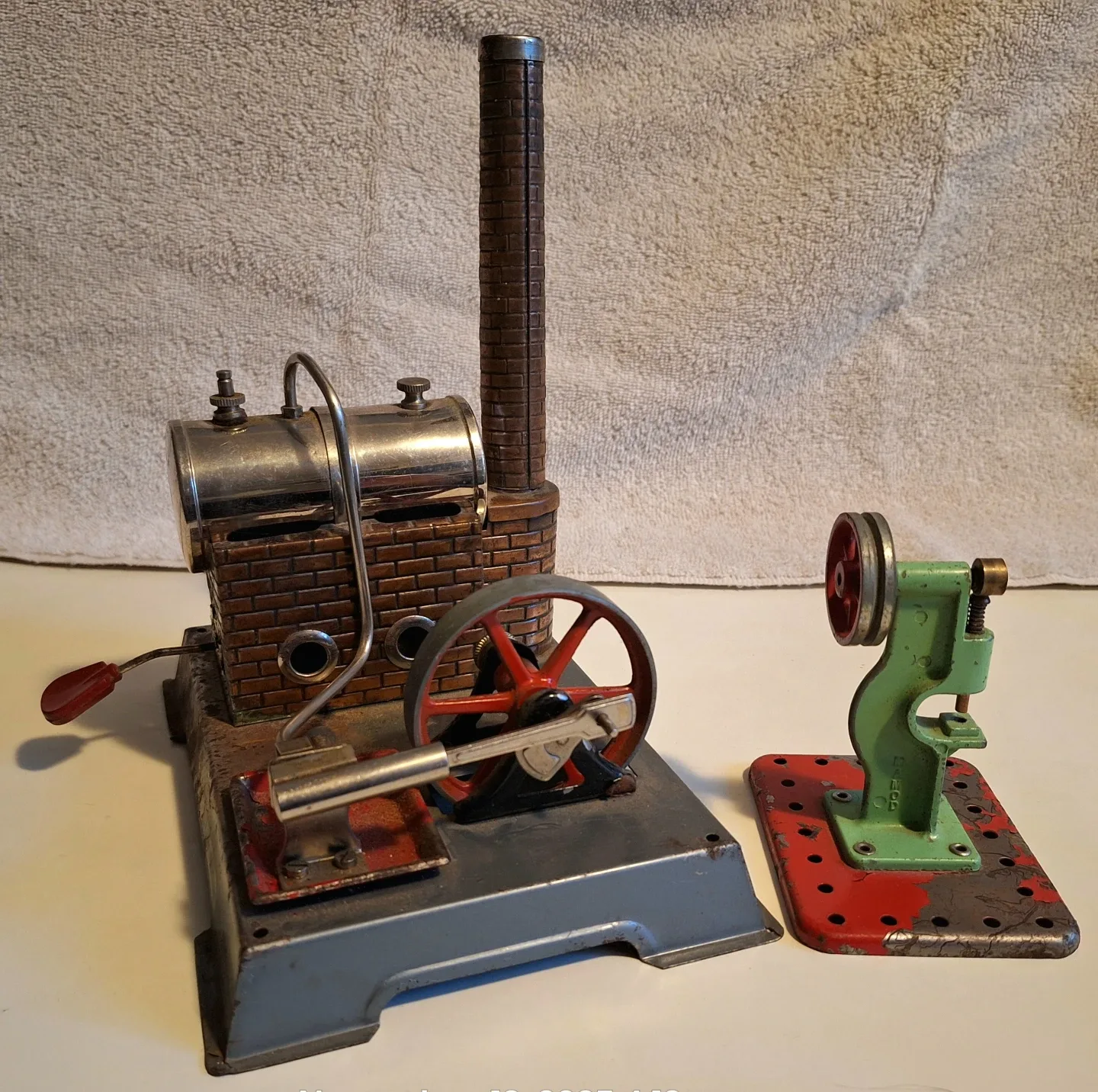 Vintage Steam Engine Toy