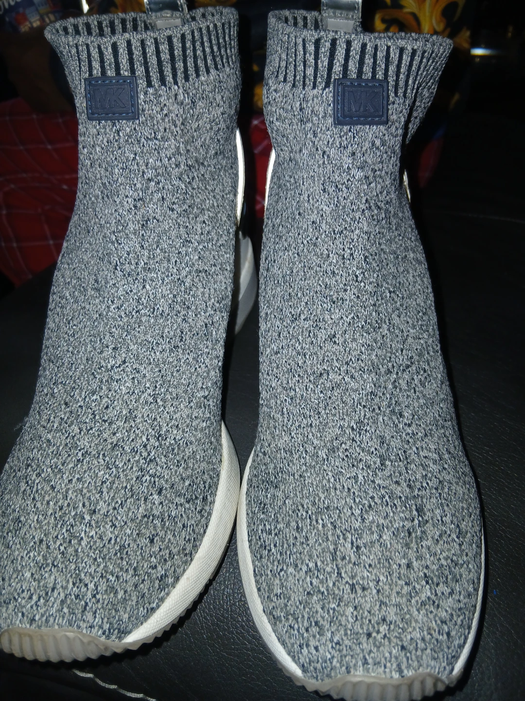 Michael Kors Grey Knit Sock Sneakers - photo 4
