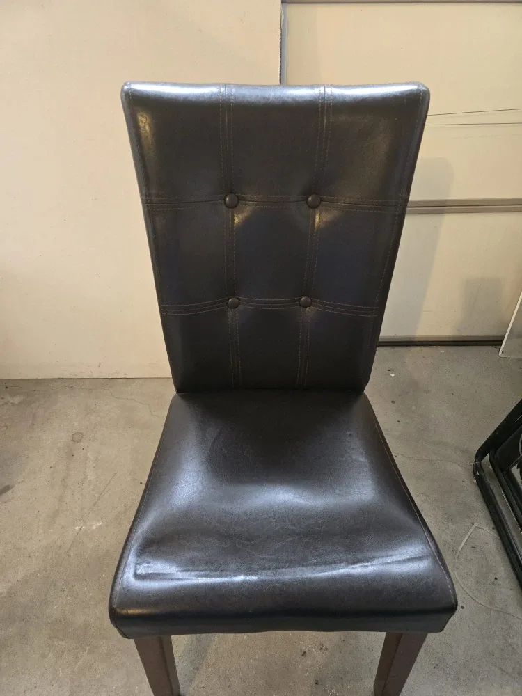 4 x Dark Brown Dining Chair