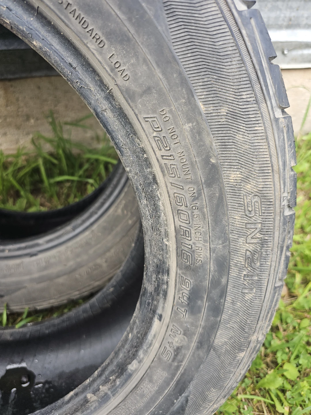 3X215/60/R16 falkin sincera Touring all season tires only 3