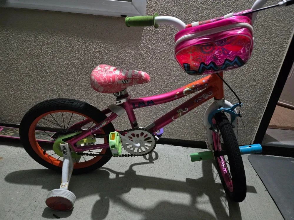 Pink Girls Bike