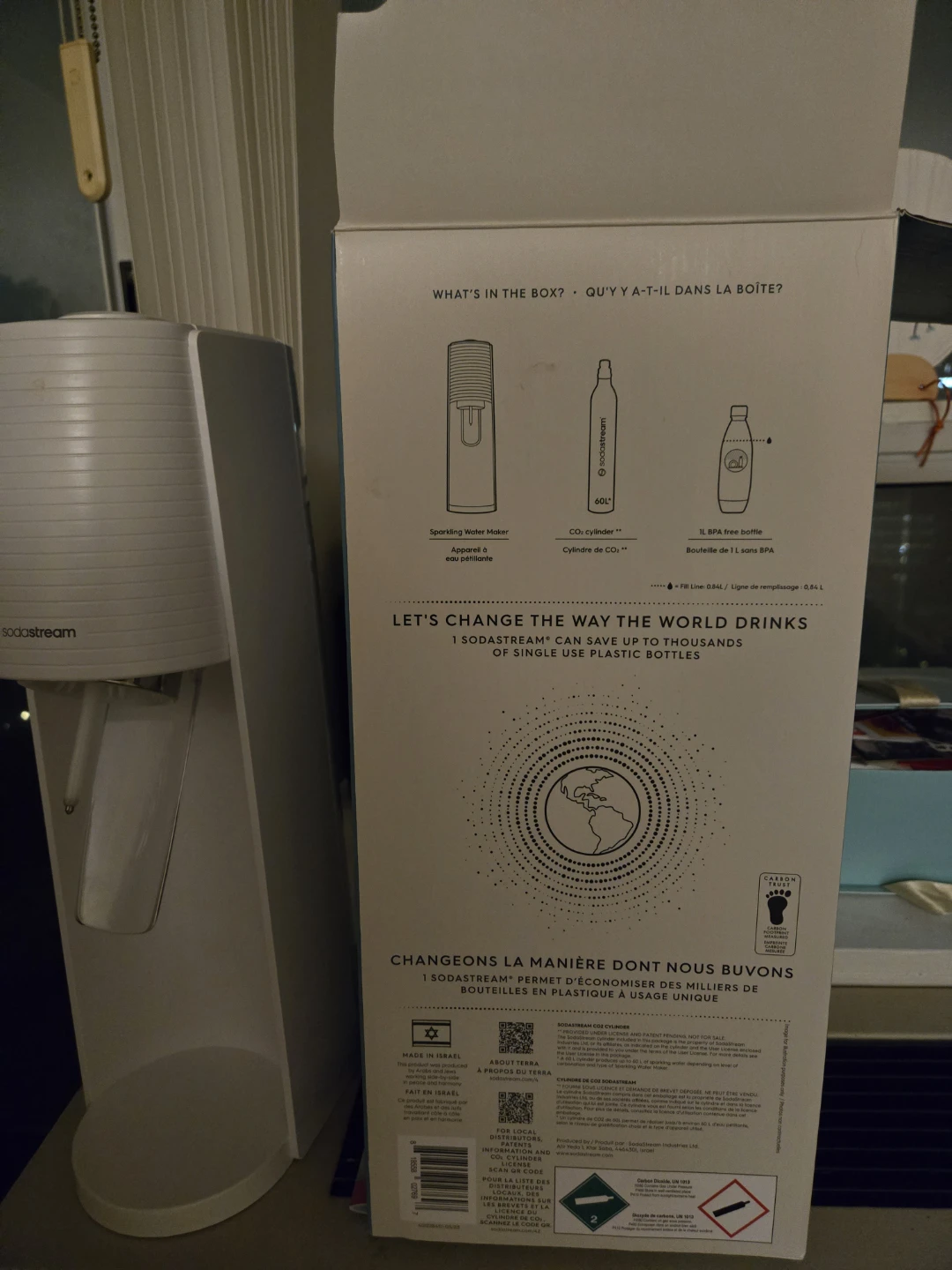 SodaStream Terra Sparkling Water Maker - Like New! - photo 4