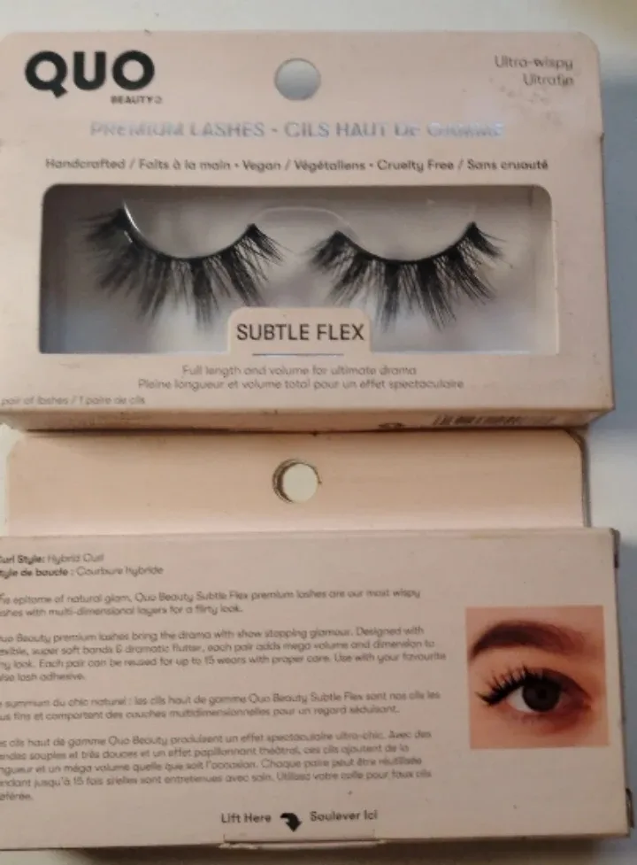 #CLEANOUT - Quo Beauty Premium Lashes - Subtle Flex image indicator(2)