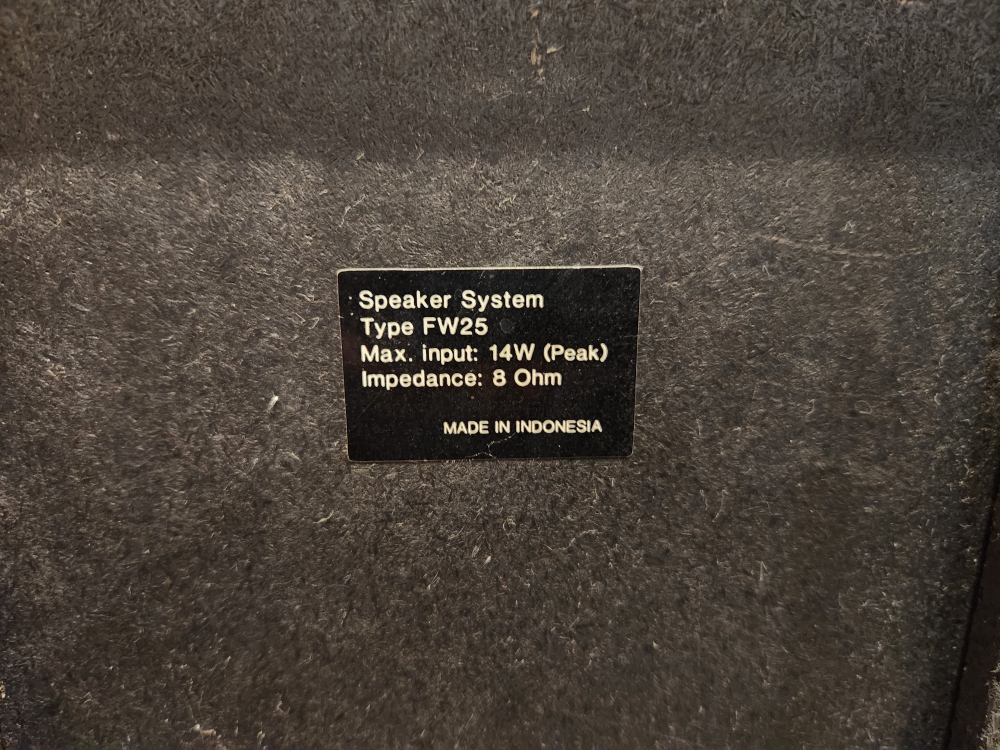 Magnavox FW25 Speakers - photo 5