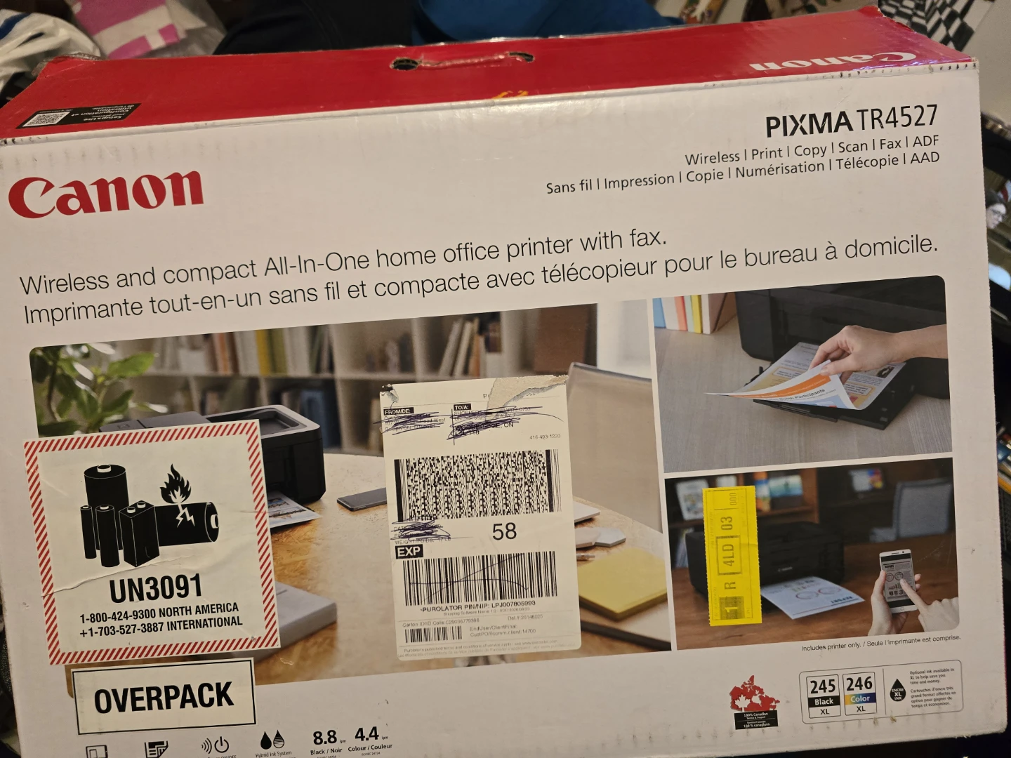Canon PIXMA TR4527 All-In-One Printer - New in Box