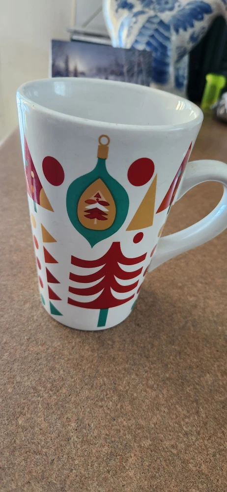 Christmas Tree Patterned Mug cleanout echo.hero🌱