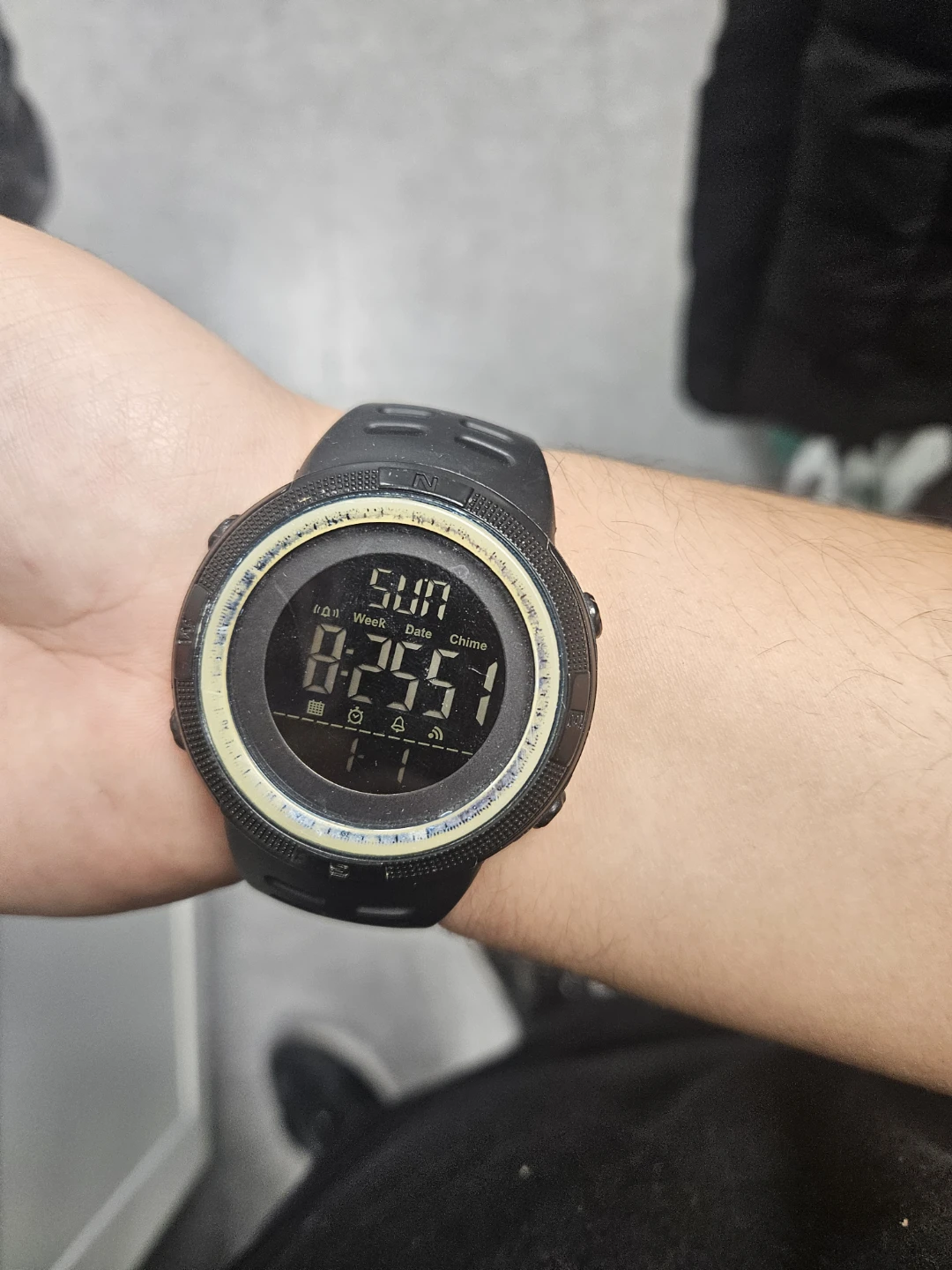 Digital Sport Watch - Black