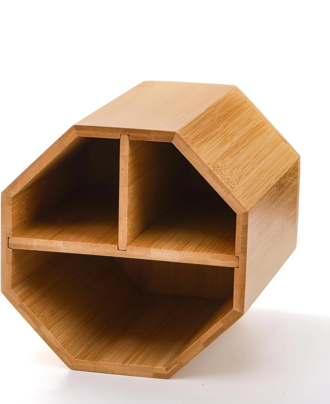 Bamboo Utensil Holder - photo 2