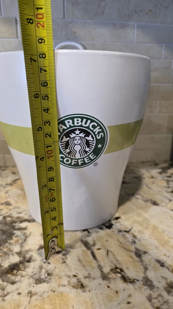 Large Starbucks porcelain container #Cleanout - photo 2