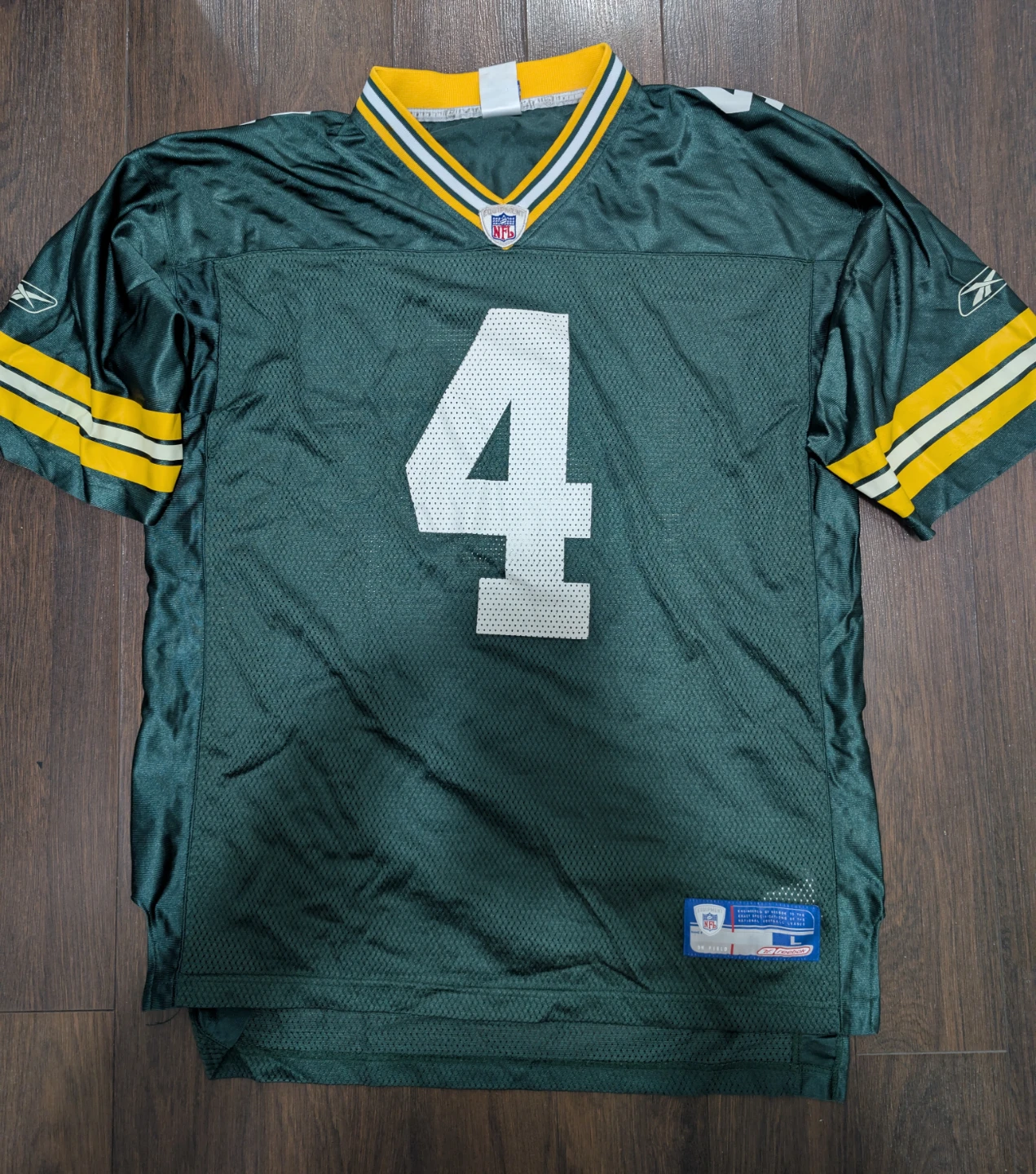 Brett Favre Green Bay Packers Jersey - Size L