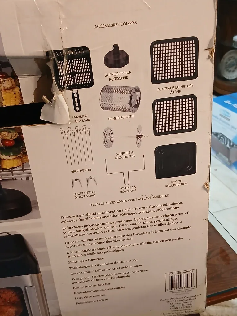 Sur La Table Air Fryer Oven - Like New! image indicator(2)