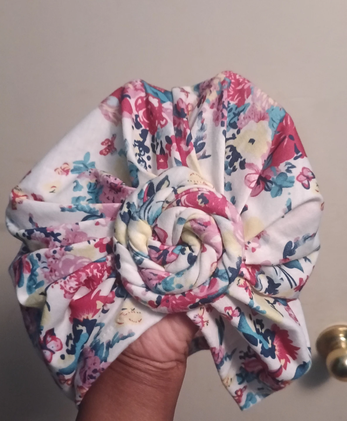 New!!! Floral Turban & Braided Wig - photo 3