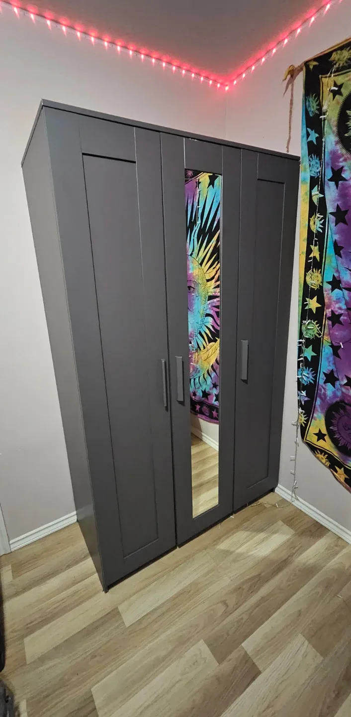 IKEA PAX Wardrobe with Mirror Door