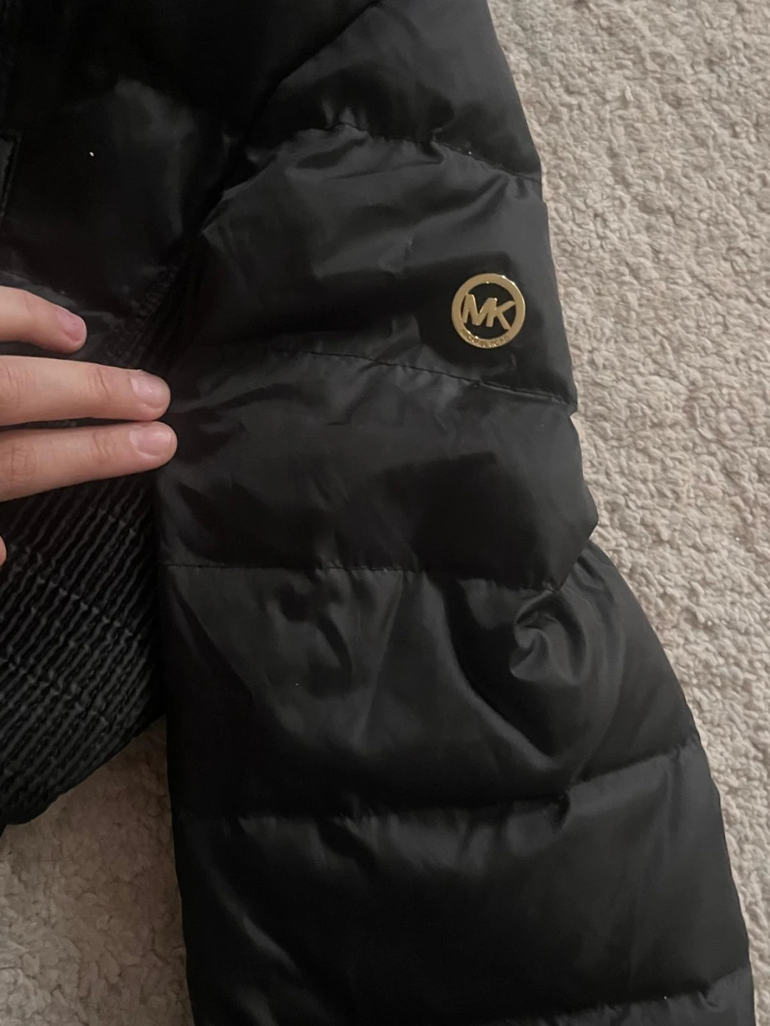 Michael Kors Black Puffer Coat size M - photo 3