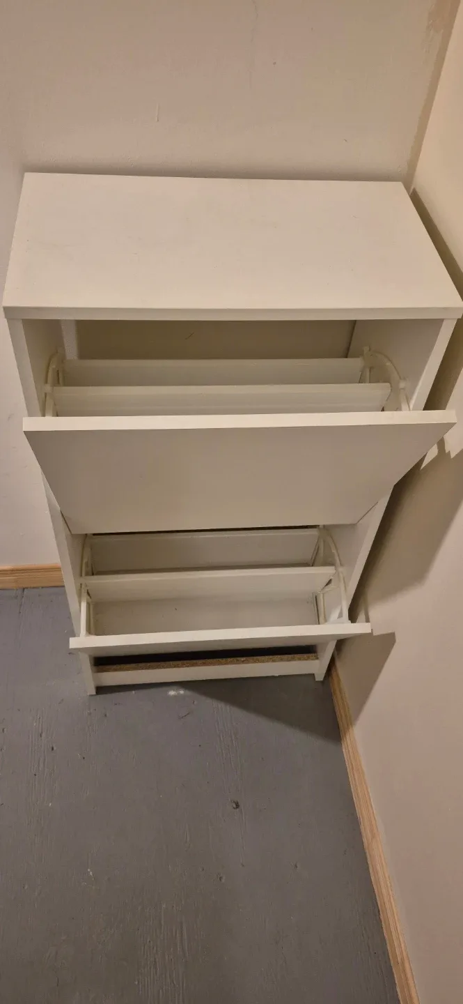 White Shoe Storage Cabinet image indicator(2)