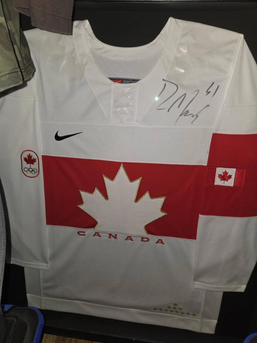 Nike Team Canada Hockey Jersey, Signed