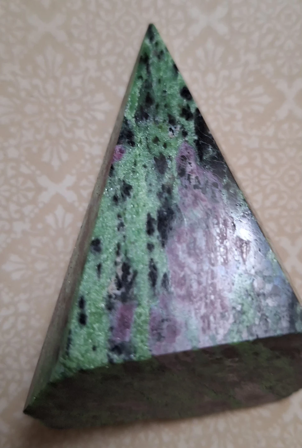 Zoisite with Ruby Pyramid - photo 5