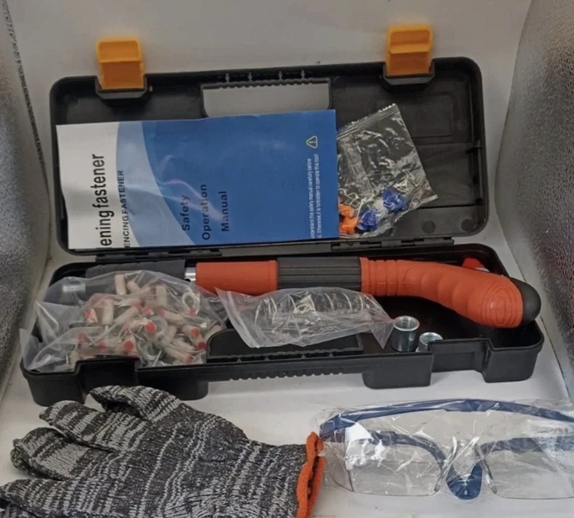 Encingfastener Fencing Fastener Nail Gun Kit image indicator(6)