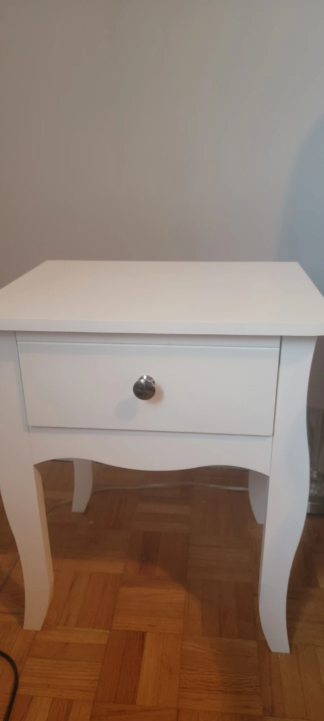 2 White Dresser Set and night table - photo 5