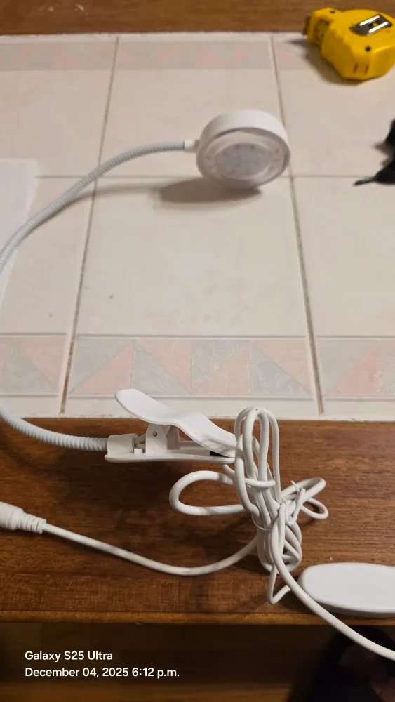 SANSI Pot Clip LED Plant Grow Light image indicator(2)