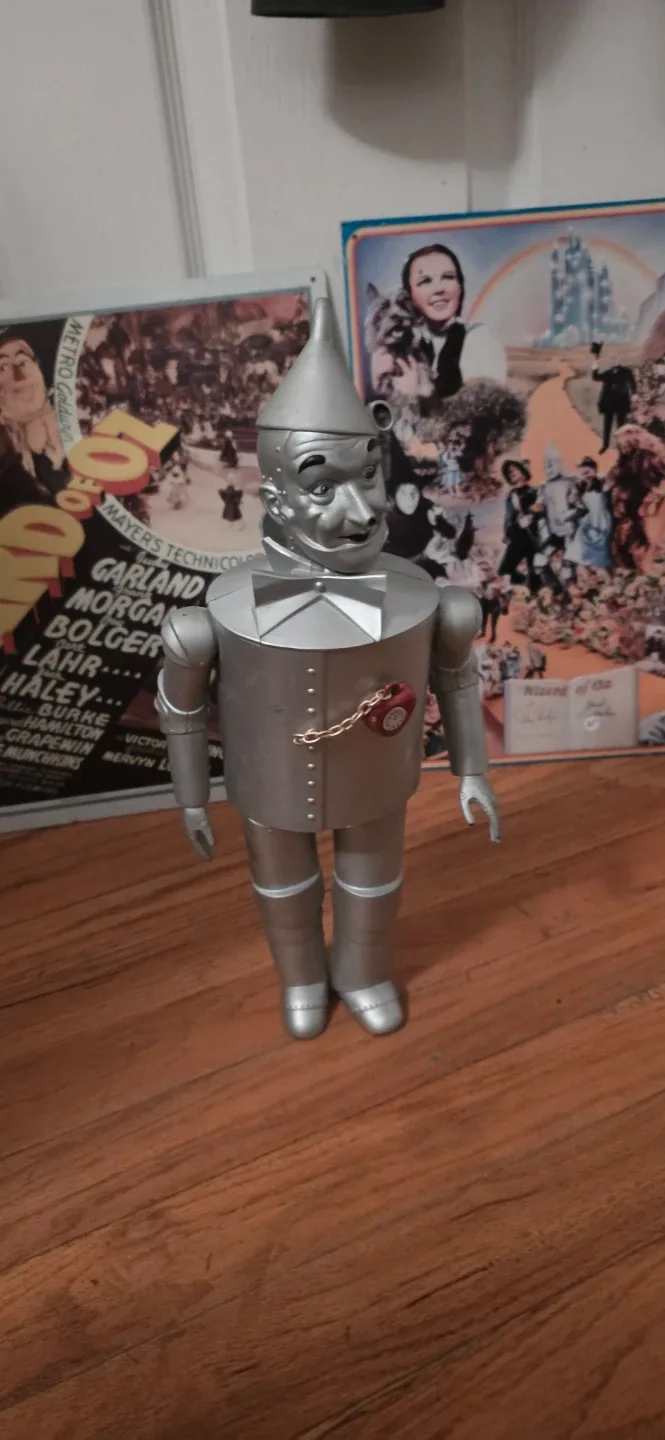Wizard of Oz Tin Man Doll Figurine 14"