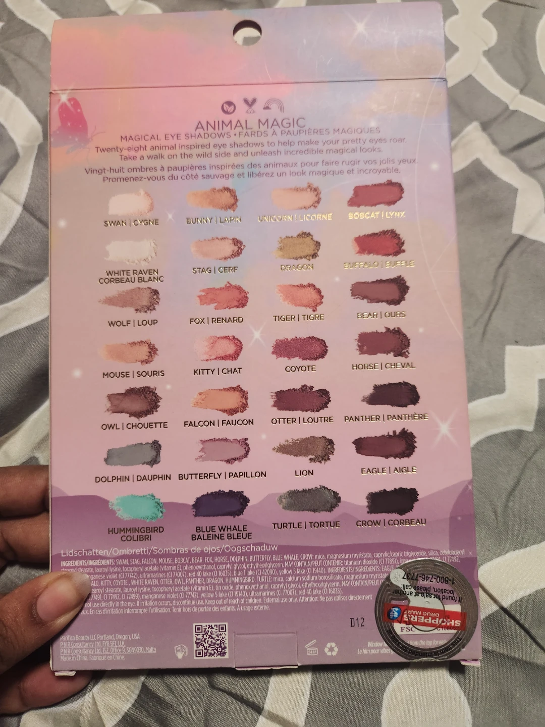 Pacifica Animal Magic Eyeshadow Palette - New - photo 2