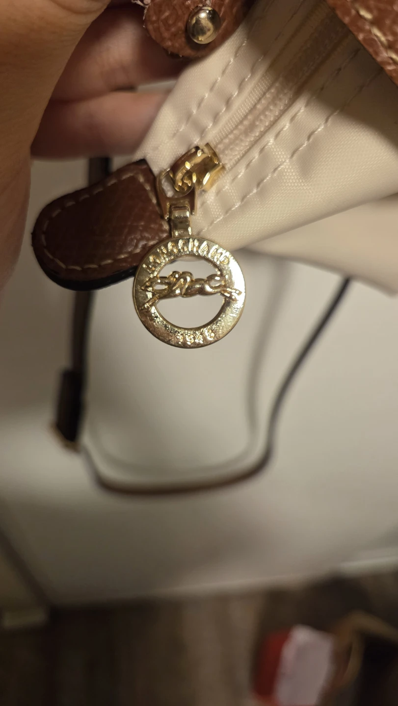 Longchamp Le Pliage Mini Cream & Brown - photo 4