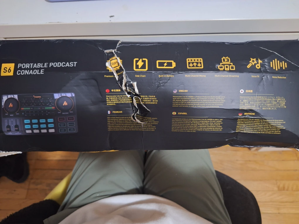 Maono AU-AM200-S6 Portable Podcast Console - photo 3
