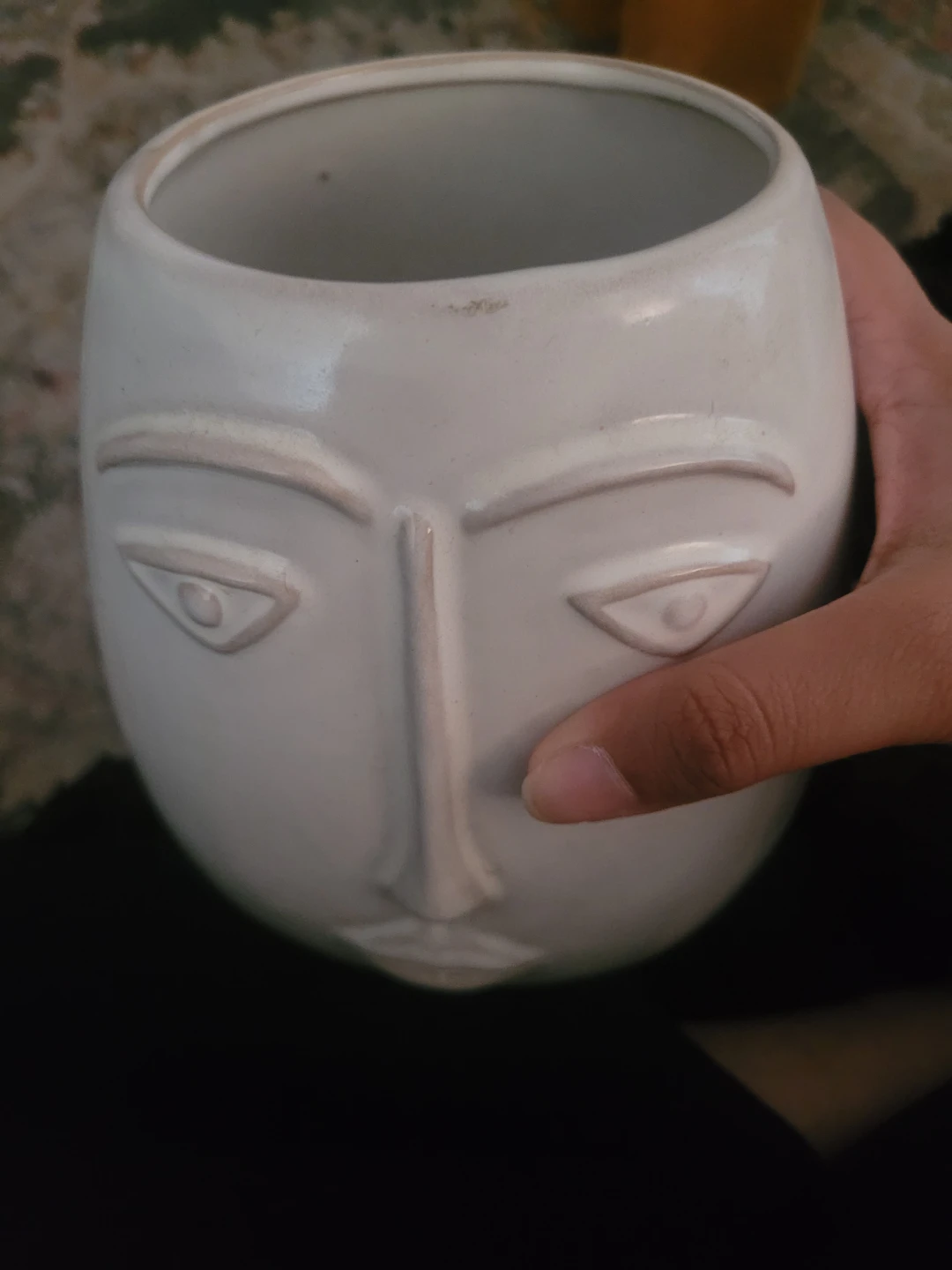 Face Design Flower Pot - photo 2