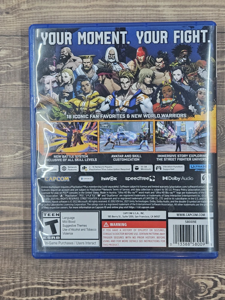 Street Fighter 6 PS5 Game - photo 2