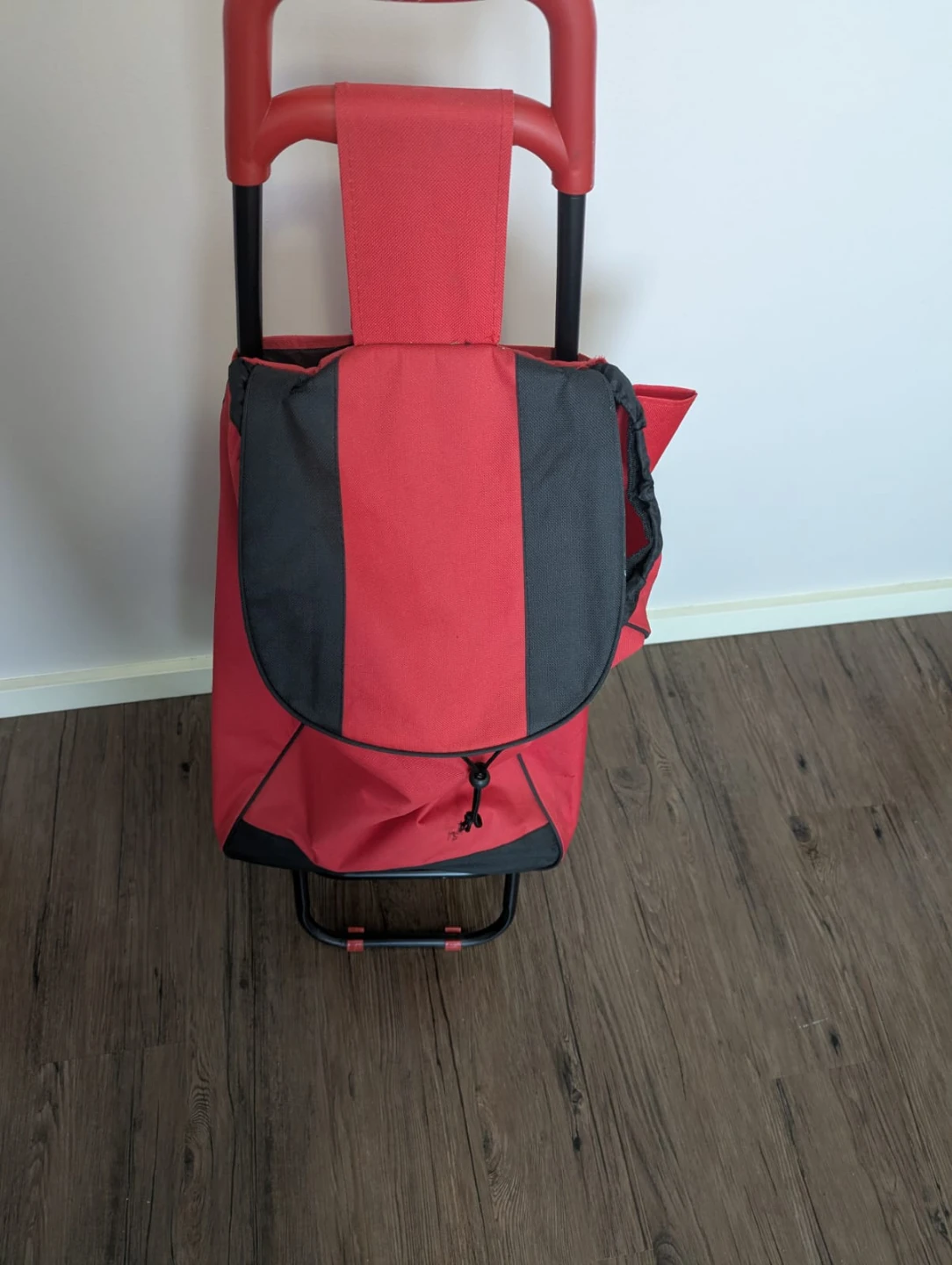 Red & Black Shopping Trolley