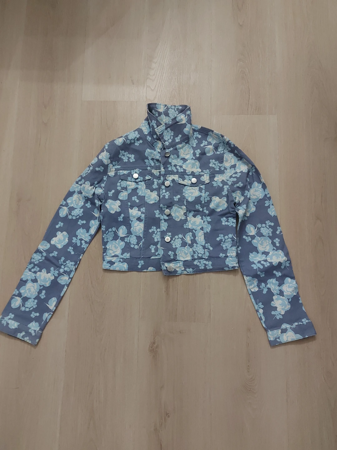 Floral Denim Jacket
