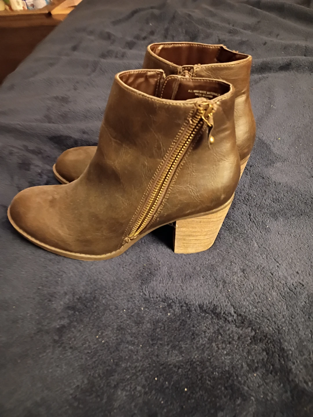 dib Brown Ankle Boots - Size 8.5M - photo 3